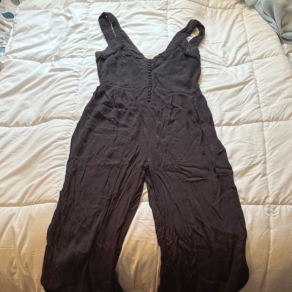 Chic Black Sleeveless Jumpsuit